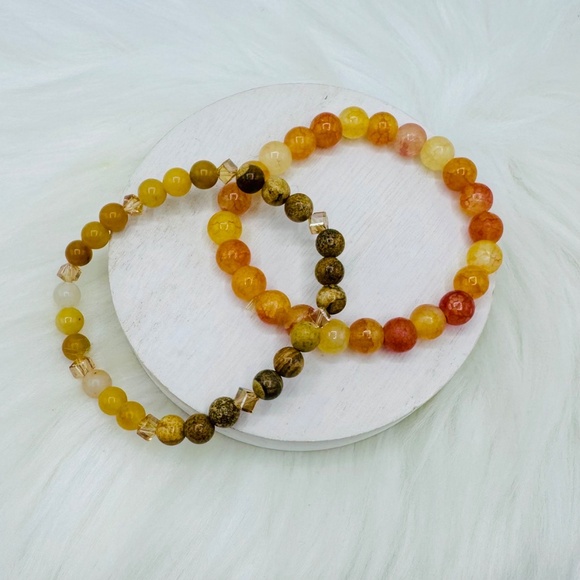 The Fall Colors Beaded Bracelets - Picture 4 of 5